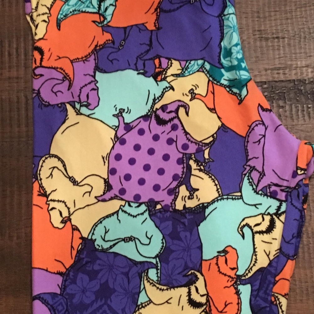 Lularoe Disney NBC Oogie Boogie OS Leggings